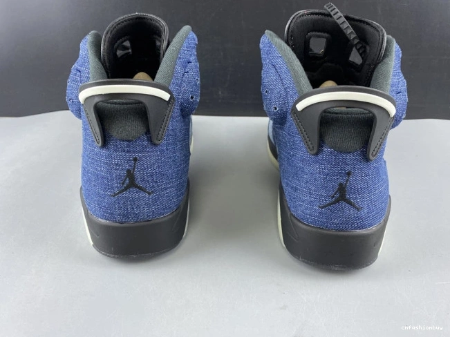 Jordan Washed 6 Air CT5350-401 Denim 1116